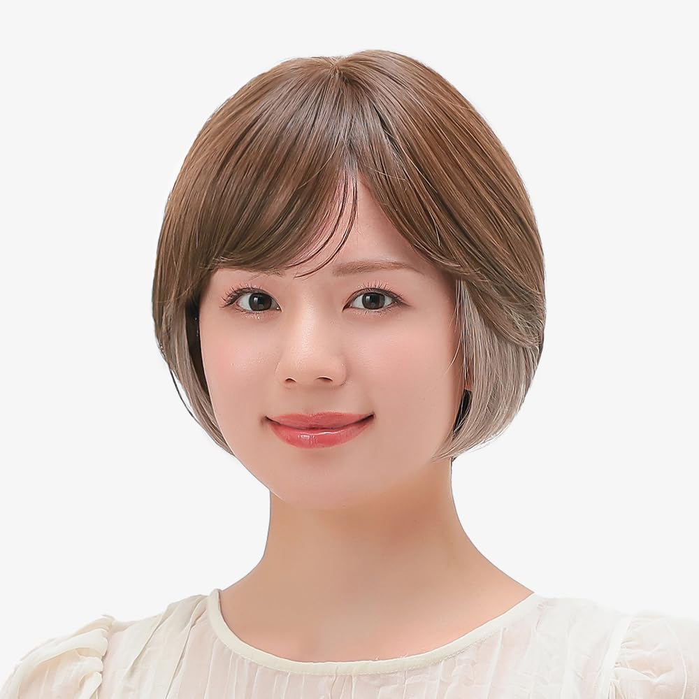 

Medical Full Bob Inner One Size Fits Most Mocha Brown in Honey Almond pw130MBRinHA [AQUADOLL] Wig, Wig, Short, Color, Women s Wig, MBRinHA.