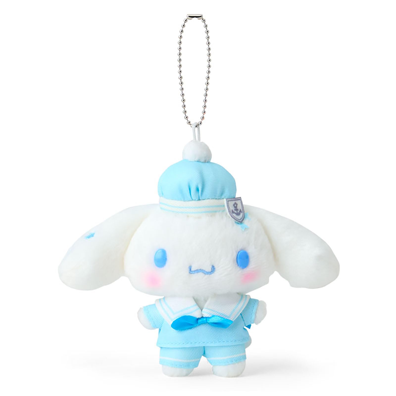 

Sanrio Mascot Holder Cinnamoroll Polyester and Ages 6 and 061743 (Sailor Color) Steel, Up,