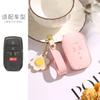 Auto Key Fob Remote Fit For Toyota Sienna Rav4 Venza Mirai Hybrid Vehicles Alphard Previa Voxy 2 3 5 6 Buttons Genuine Leather Auto Key Fob Cover
