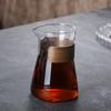 Coffee Pot Sharing Mug,pour-over Coffee Cup with Wood Heat-Resistant Layer,Stainless Steel Coffee Filter  Barista Coffee Server