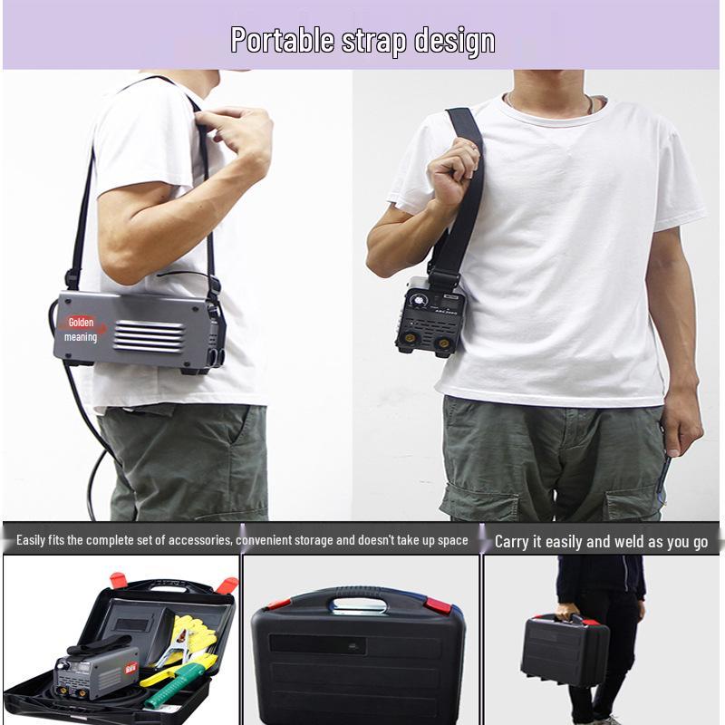 Household & Industrial Dual Voltage Electric Welder 220V/380V - Full Mini Portable Set