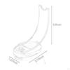 Acrylic Pen Display Stand Makeup Brush Rack Multifunctional Accessory Single Holder