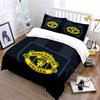 Set Biancheria da Letto Manchester United Set Copripiumino Copripiumino Federe  (1 * Copripiumino 2 * Federe, senza piumino)
