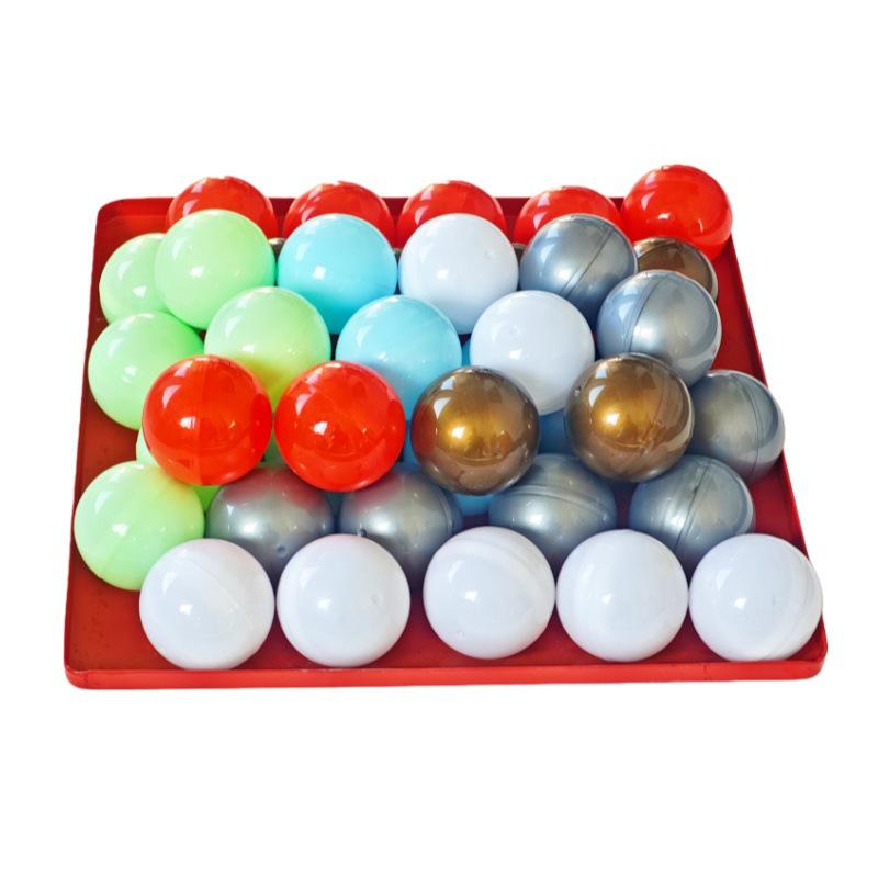4.5cm Eggshell Gashapon Toy Egg Packaging Box for Early Childhood Education Props and Gifts