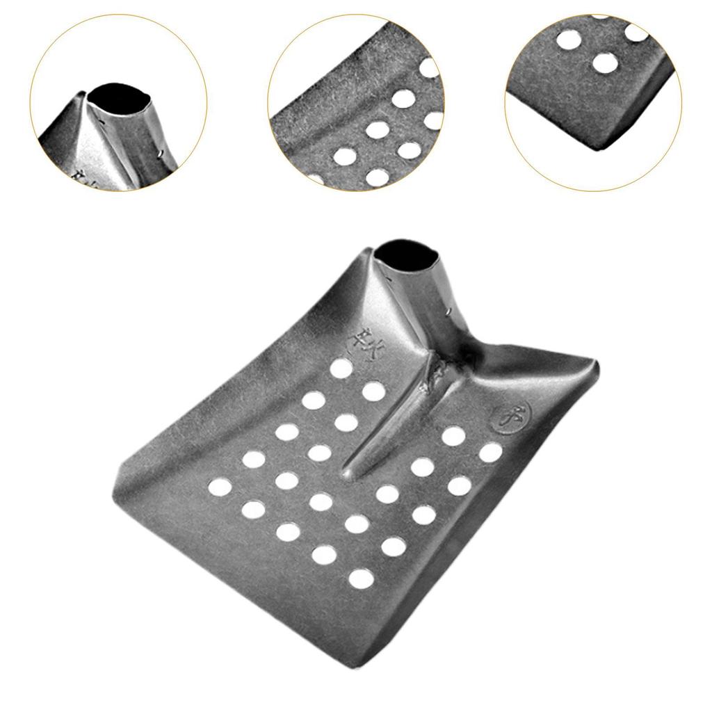 Metal Sifting Spade Sewer Cleaner High Carbon Steel Sand Digger Scoop Mud Spade