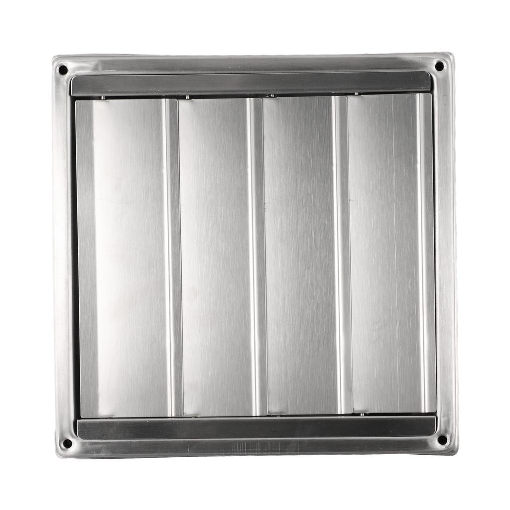 4/5/6inch Air Vent Duct Grill Stainless Steel Grille Duct Vent Cover Ventilation Exhaust Grille Cover Outer Wall Rainproof Cap