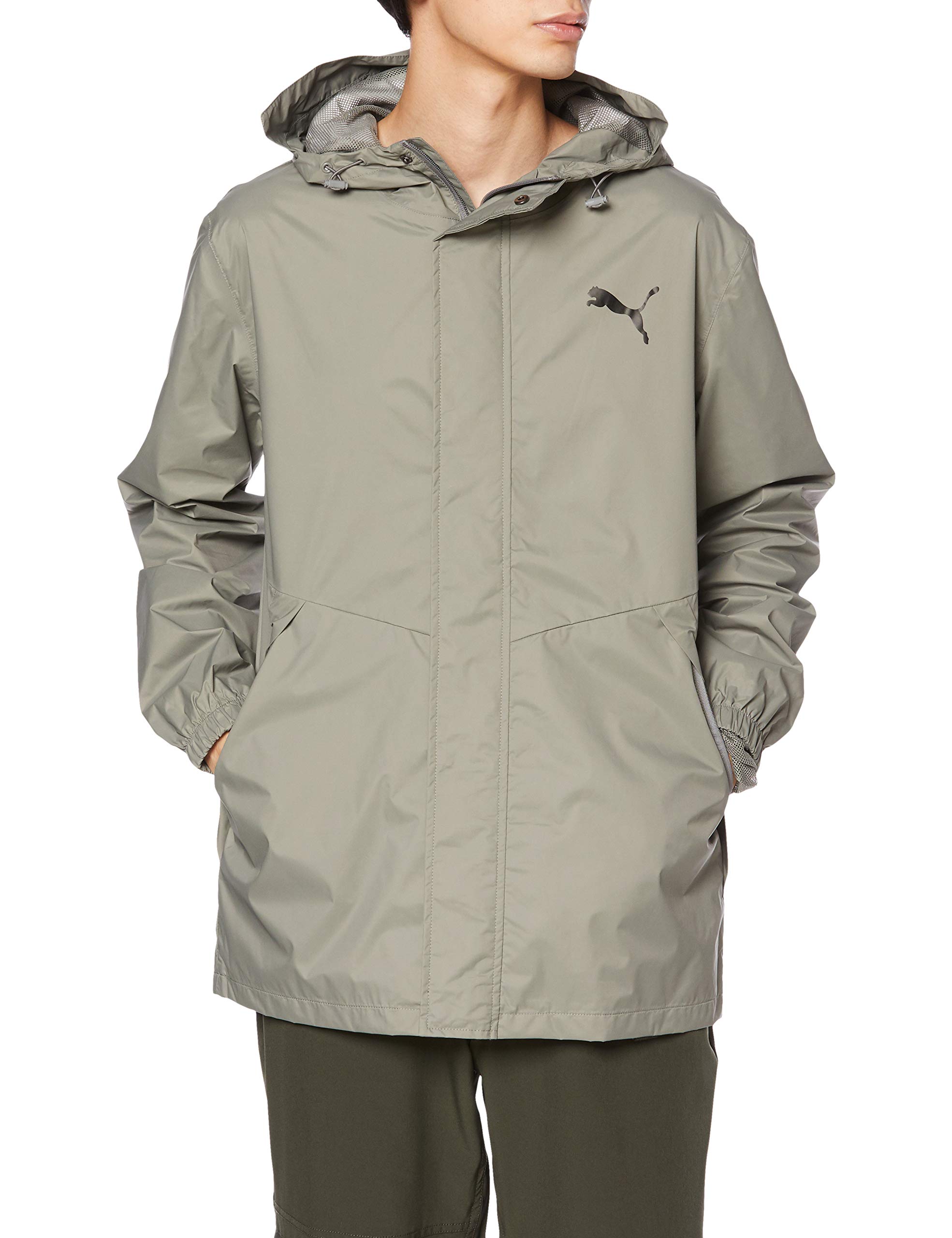 

Windbreaker Waterproof and Windproof Ultra Gray M [PUMA] Jacket, Raincoat, 585323, Men s, (42), Japan, (-)