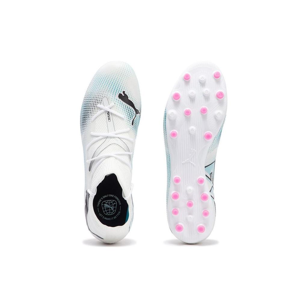 PUMA Future 7 Match MG Cleats 'White Blue Pink' Men's 107719-01