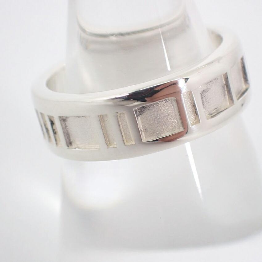 [Used] TIFFANY 925 Atlas Ring, Size 13.5, J43-5
