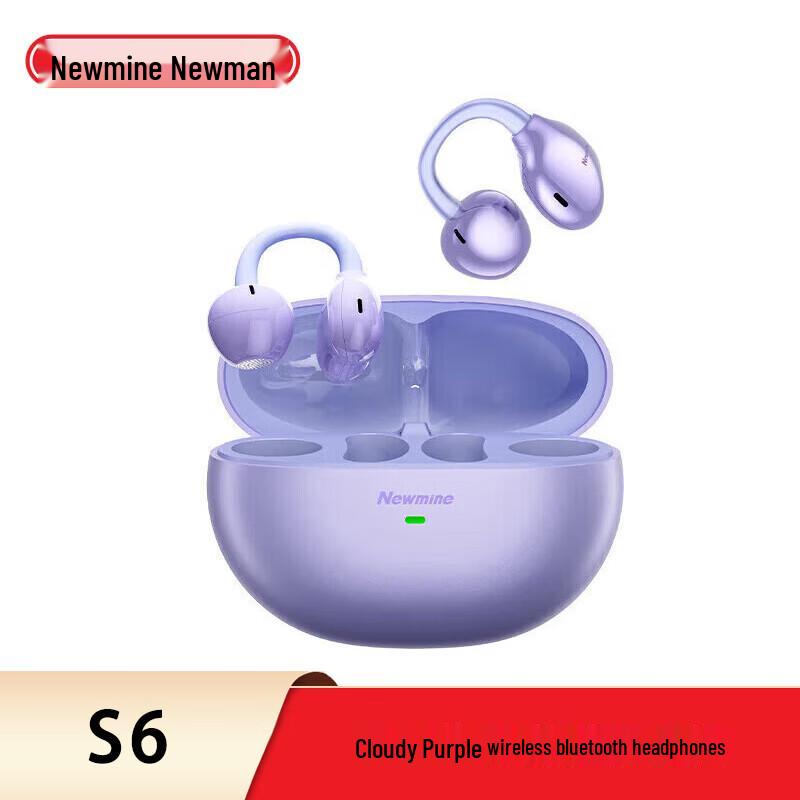 

Newmine S6 Wireless Bluetooth Ear-Clip Translation Earphones