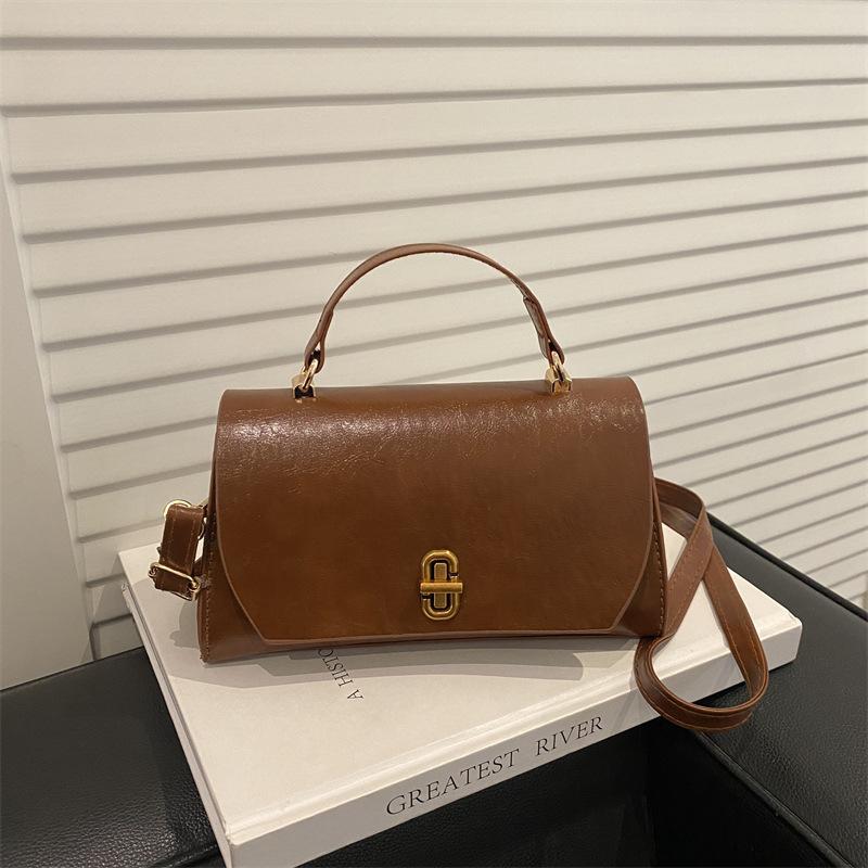 Premium texture retro small bag women's 2 new fashion versatile messenger bag exquisite portable small square bag