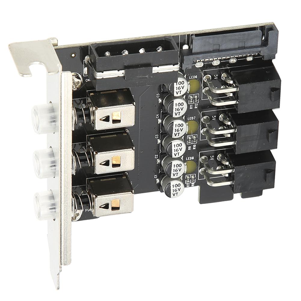 Desktop PC Expansion Controller MultiSystem Switching Optical Drive Support 80mm Half Height CHASSIS HTPC(PH33 )