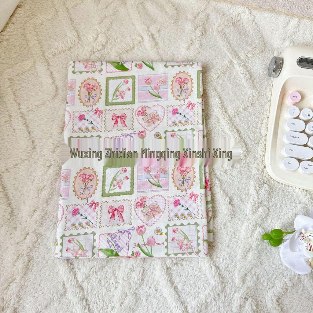 100% Cotton Digital Print Christmas Little Panda Fabric for Clothing and DIY