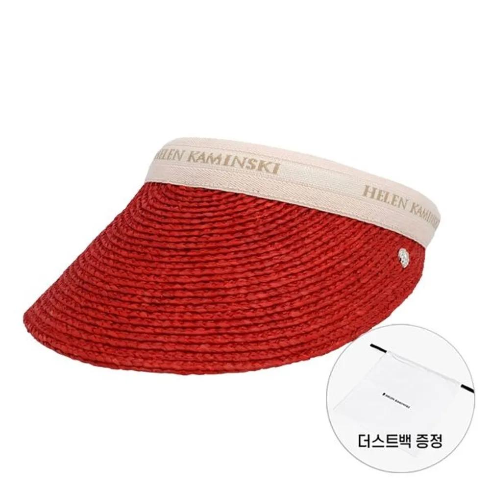 

Helen Kaminski HAT50265 TRNTL Bianca Tropical Natural Logo Visor Sun Cap HAT50265 TRNTL
