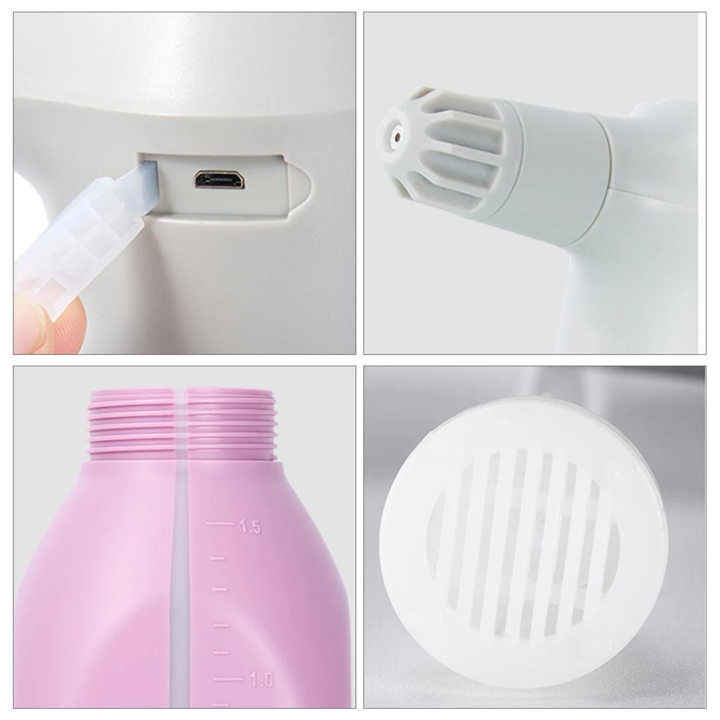 1,5L Elektrischer Gartensprüher Automatische Pflanzenbewässerungskanne Flasche Gartensprühflasche für Gartenarbeit Gießkanne