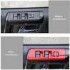 Red Window Lift Switch Button Panel Trim Decor Cover for 4Runner 10+ Accessories