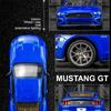 1/34 skala Ford Mustang GT 2018 Modell Auto Diecast Spielzeug Fahrzeug Kind Geschenk Sammlung