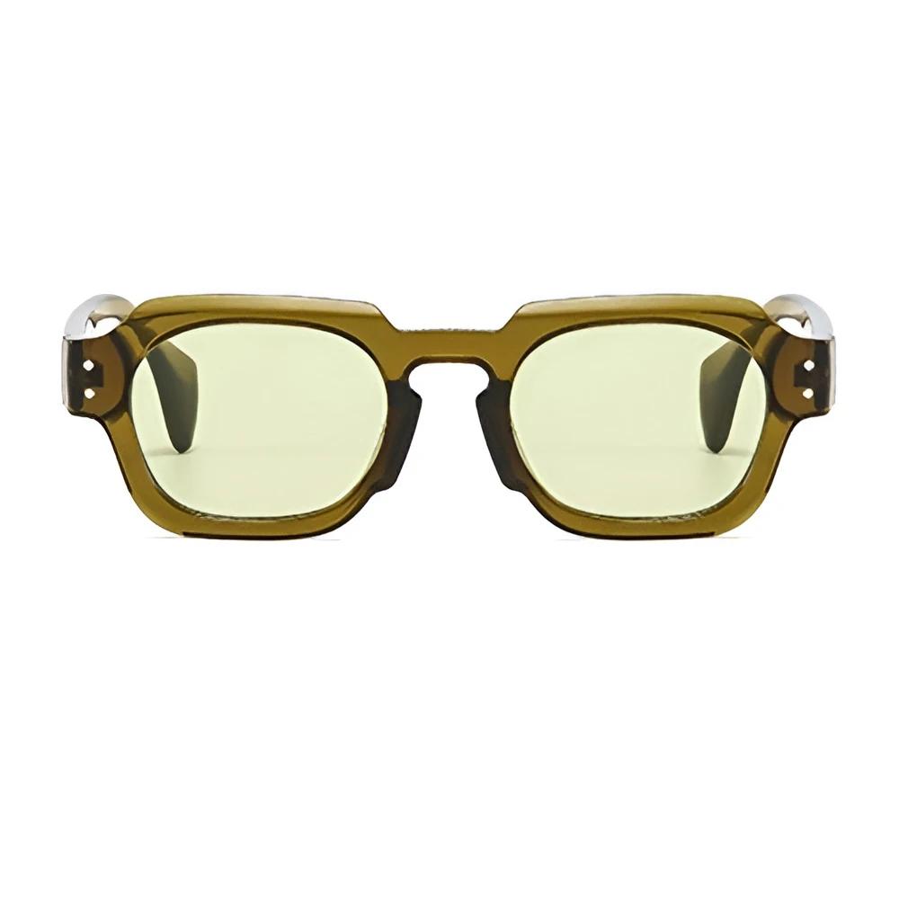 Nye Vintage Firkantede Solbriller Menn Kvinner Merke Designer Solbriller Mann Kvinne Mote Kjørebriller Speil