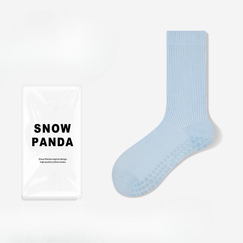 Children's Socks - Spring/Summer Sports and Fitness Socks, Anti-slip Socks, Running Socks, Solid-colored Long-tube Compression Socks