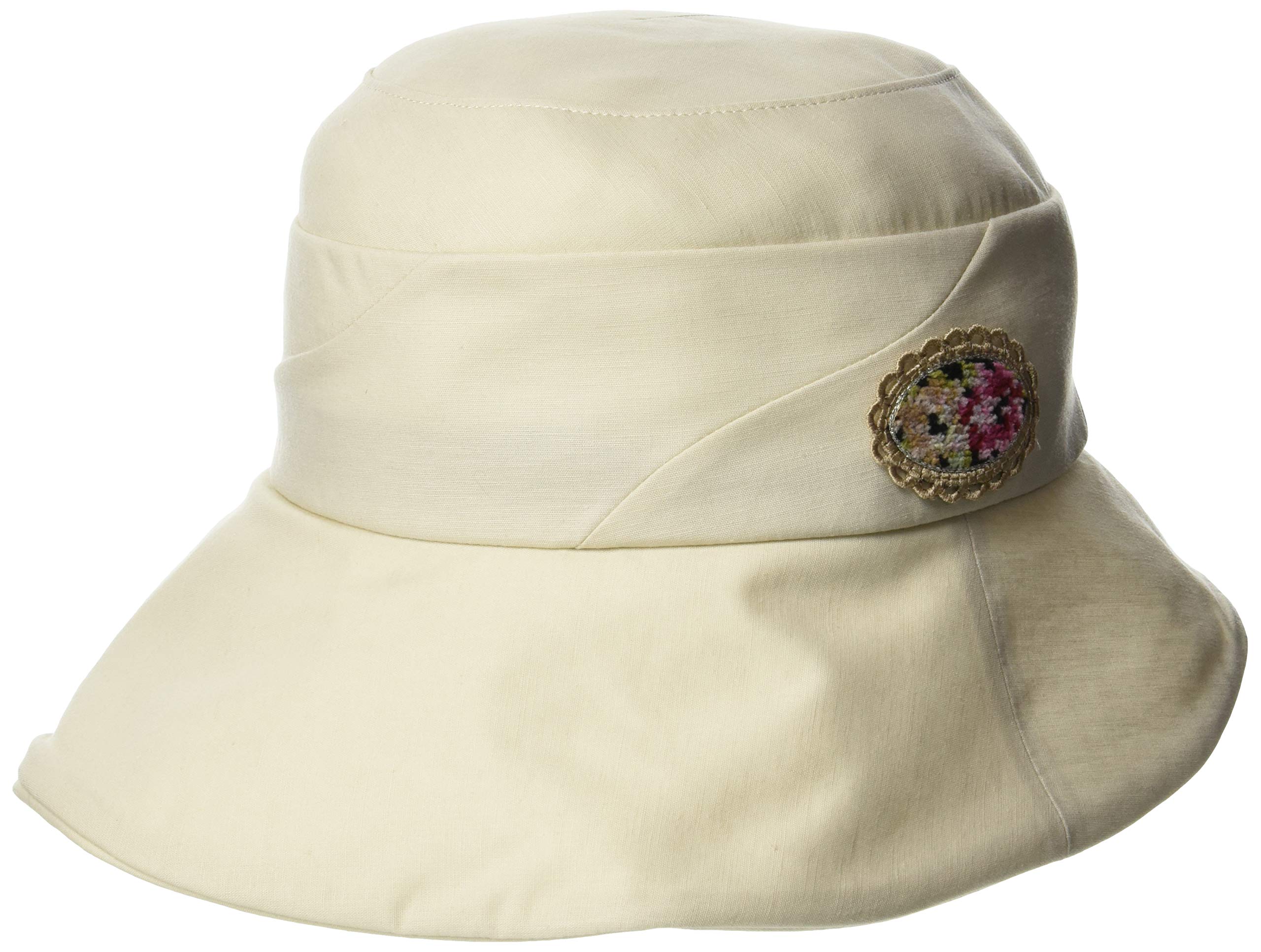 

Объемная окружность головы [озеро Альстер] Шапка, Observer, женская, бежевая, Япония, 55,5-57 см (-)