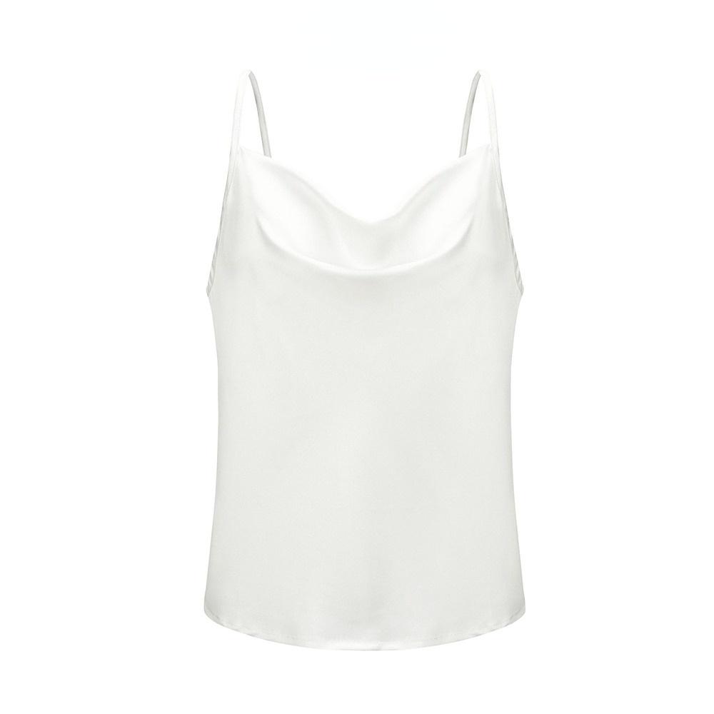 Sexy Tank Tops Women Summer Backless Camisole Fashion Female Sleeveless S белый