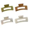 4Inch Large Hair Claw Clip for Thick Hair Rectangle Hair Clamps Hair Accessory