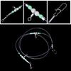 1 Group Fishing Tackle Line Swivels Night Luminous Beads Pins Rolling Connector