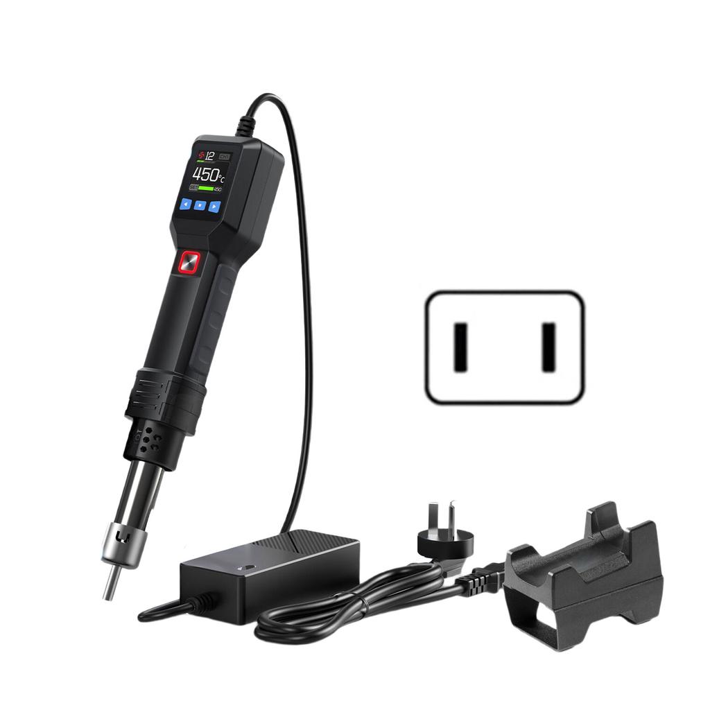 LCD Digital Display Electric Soldering Iron Adjustable Temperature Heater Soldering Tip Tweezer Welding Repair Tool
