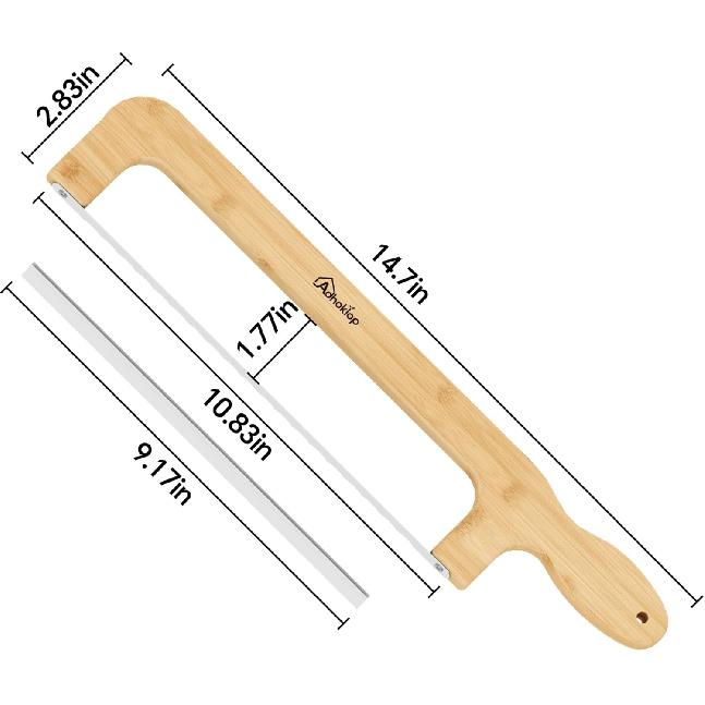 Bread Knife for Homemade Bread, Sourdough Bread Knife Slicer for Even Slicing