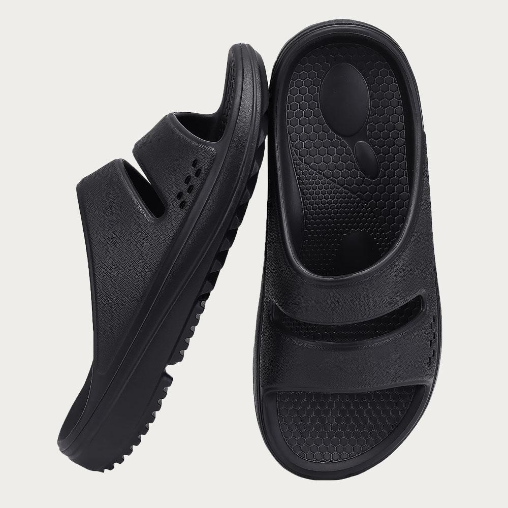 Fashion Litfun New Summer Sandals For Women Beach Flip Flops Indoor Unisex Home Bathroom Slippers Male Non-slip Soft Bottom Cloud Slide