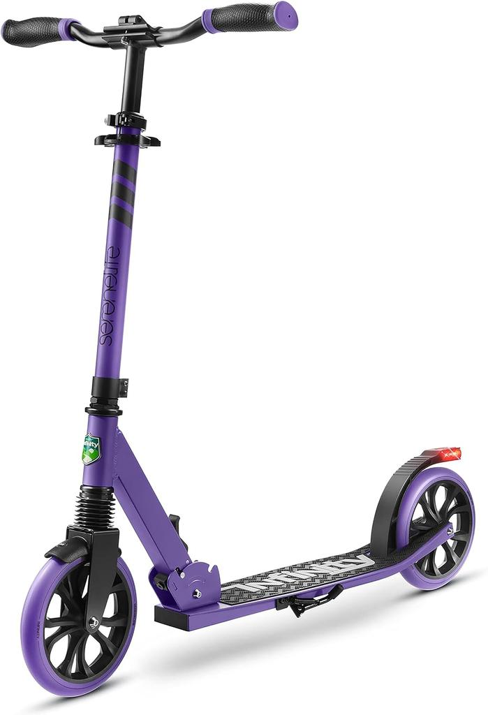 Folding Kick Kickboard with foldable handlebar that can be adjusted to 3 different heights Adjustable shoulder strap included Easy to carry and store