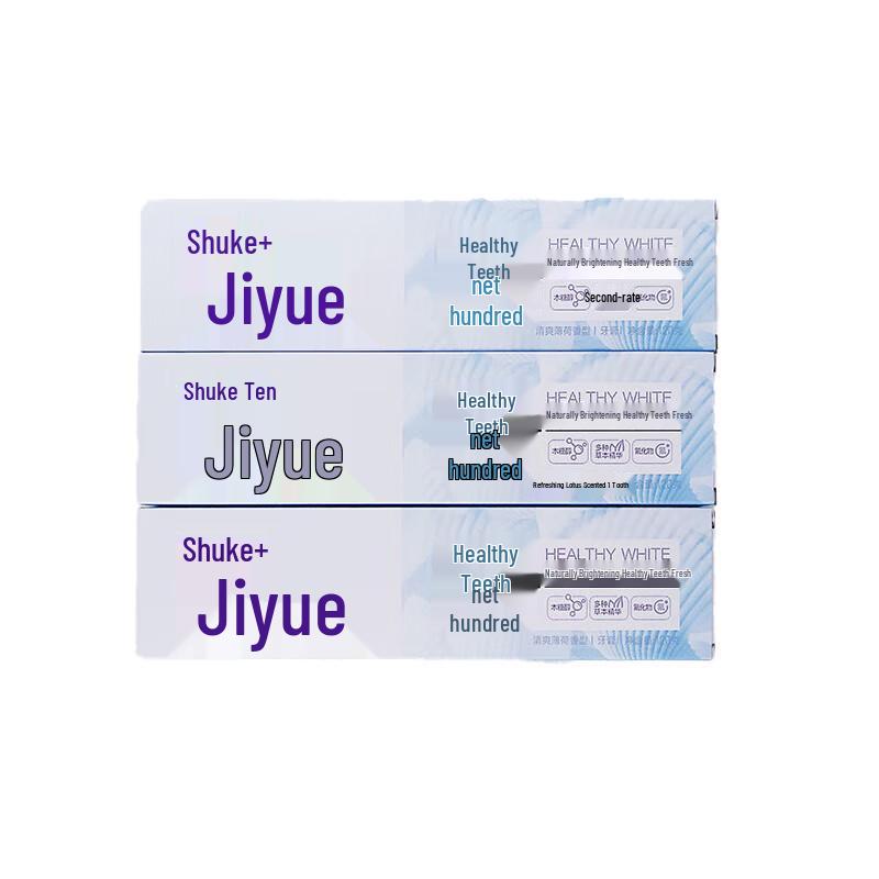 

Shuke Jiyue Healthy Teeth Whitening Toothpaste Triple Pack