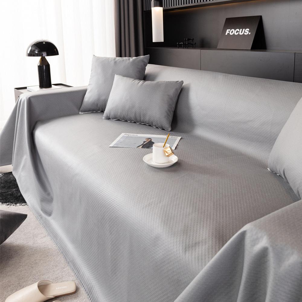 

Простой технический тканевый водонепроницаемый чехол для дивана на все времена года, устойчивый к моче животных, царапинам кошек, антипригарный, нескользящий чехол для дивана 90*160cm