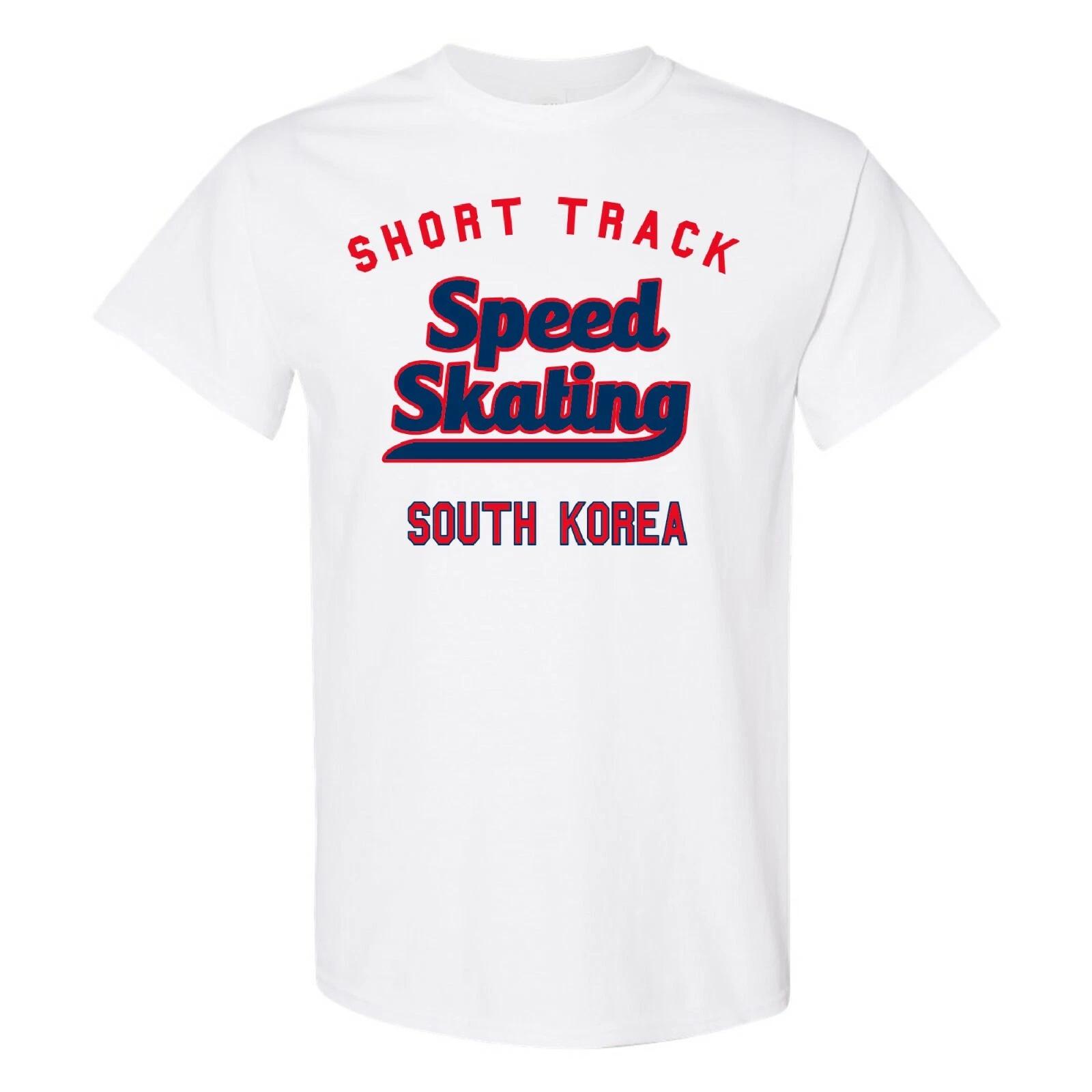 

Short Track Speed Skating South Korea - Winter T-Shirt - White L