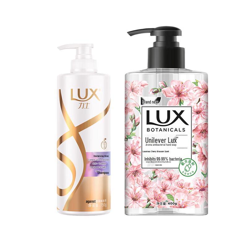 

Lux Radiant Shampoo & Cherry Blossom Hand Wash Set