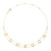 Einfache Elegante Halskette Exquisite Messing Halskette Unisex Halskette Gold 171113-720