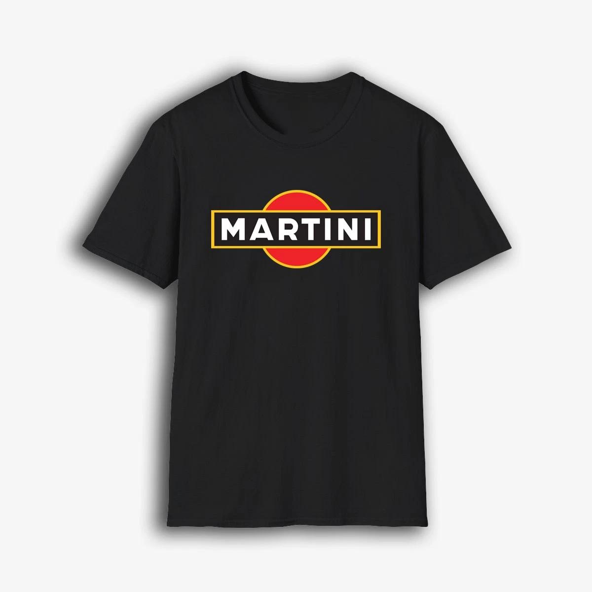 t shirt Martini black Men s Logo T-Shirt S-5XL XXL