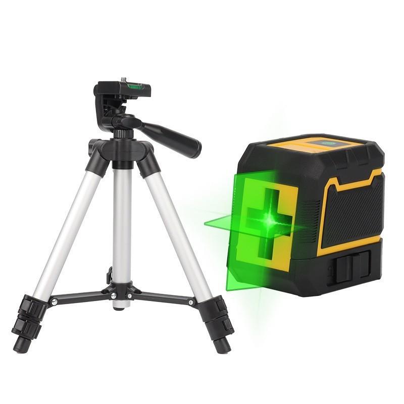 Nivelator Laser Mini de Înaltă Precizie cu 5 Linii, Lumină Puternică și Nivelă cu Apă cu 2 Linii