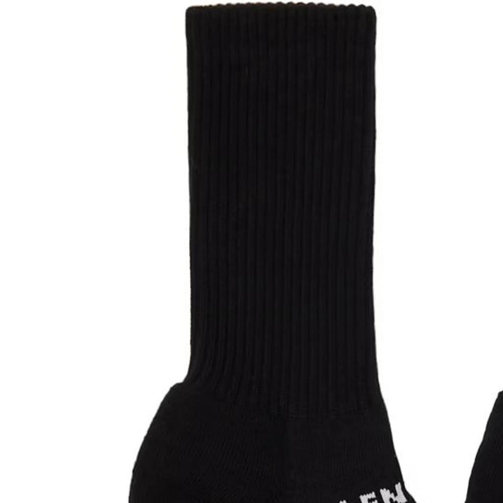 Balenciaga Crew Socks Women's 1 Pack Black (Unisex) Crew Socks 675303372B41077