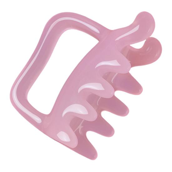 Dual-Headed Back Massager Professional Resin Gua Sha Tool for Trigger Point Therapy & Lymphatic Drainage Ergonomic Body Scraper for Muscle Relaxation