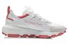Li Ning Cushioning Low top Running Shoes Women's White Red AGCR286-2