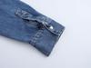 2025 Spring Women's European & American Style Denim Mini Dress