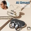 Căști Bluetooth 5.4 Wireless M75 AI Translation cu Design Open-Ear, Căști OWS Non-In-Ear cu Traducere în Timp Real pentru 144 de Limbi