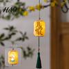 Hanfu Accessory Lanterns Traditional Mini Chinese Lantern with LED Light, Handheld Middle Auspicious Home Decor Autumn Festival for Spring Festival,