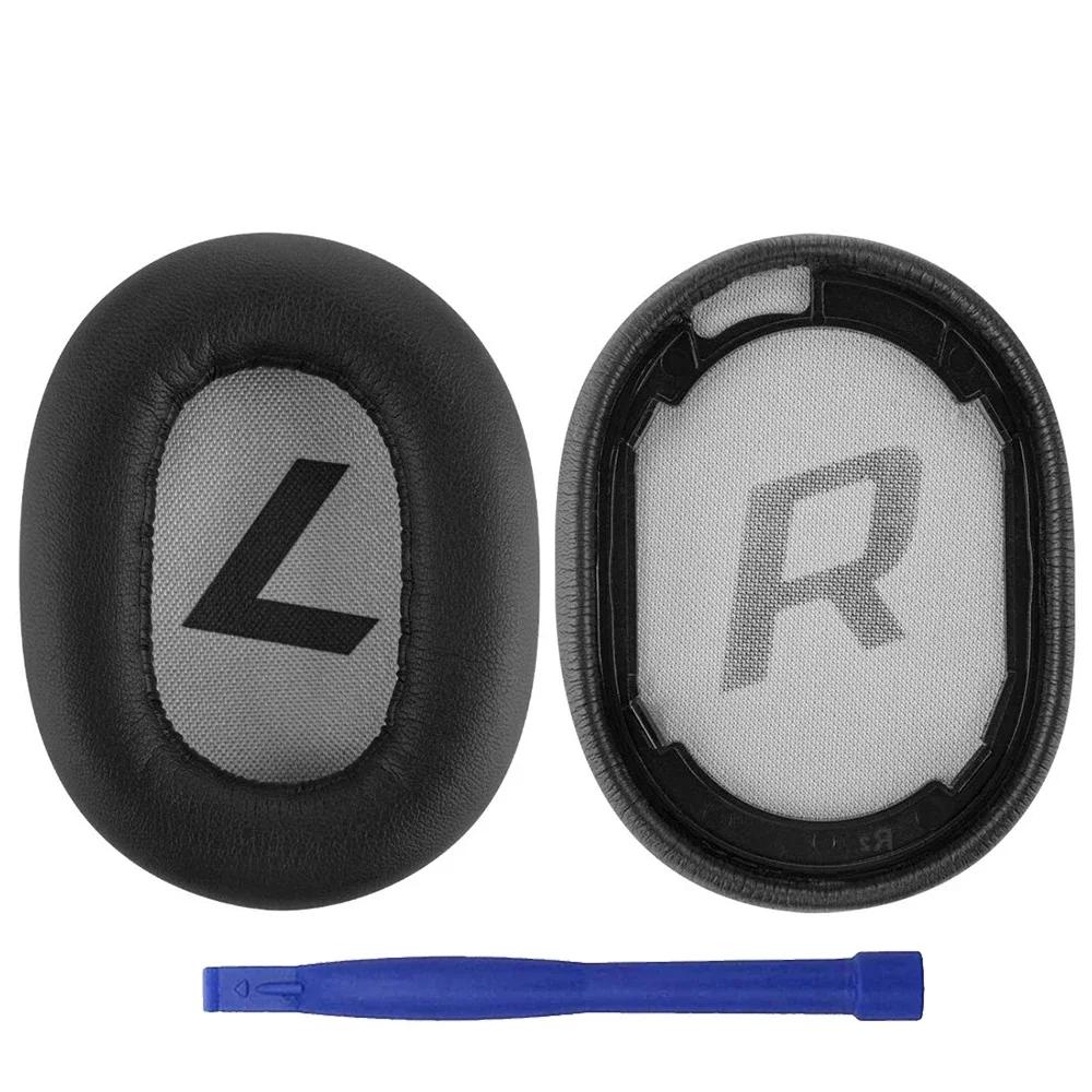 1Pair Replacement Earpads Ear Pads Cushions Headband for Plantronics BackBeat Pro 2 SE Special Edition Voyager 8200 UC Headsets