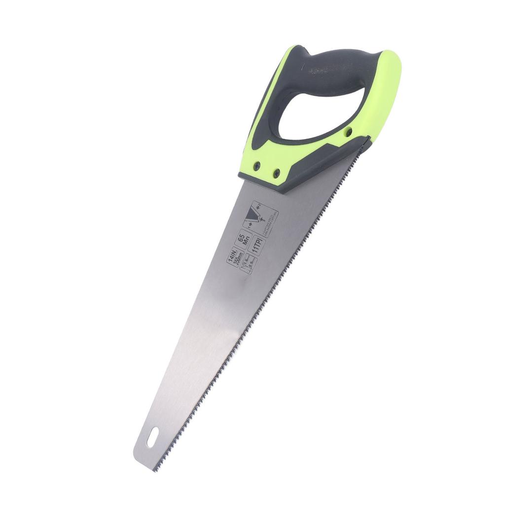 Woodworking Hand Saw 65MN Manganese Steel Clean Smoothly Cutting Anti Slip Handle Hand Saw for