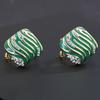 Stud Earrings High Sense Light Luxury Cold Wind Leopard Print Fashion Temperament Earrings Female Personality Cool People Niche Design Earrings