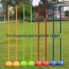 Multi-Sport Dribbling Kit: Cones, Corner Flags & Adjustable Poles