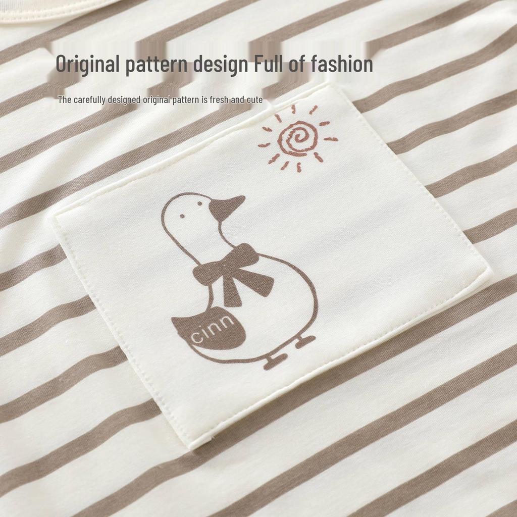 Children's Summer Short-Sleeve T-Shirt for Boys & Girls
