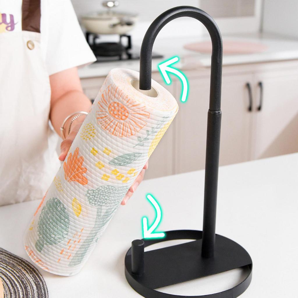 Flexible Toilet Paper Holder Adjustable Length for Home Washroom Bent